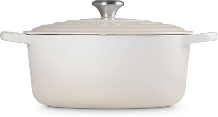 Le Creuset Signature Gusseisen-Bräter mit Deckel, Ø 28 cm, Rund, Für alle Herdarten und Induktion ge