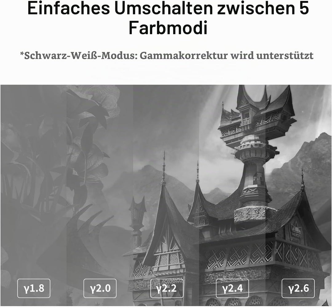 HUION Kamvas Pro 24 Gen 3 Grafiktablett mit Display, 23,8" 4K-UHD-Zeichenmonitor, 16384 Druckstufen