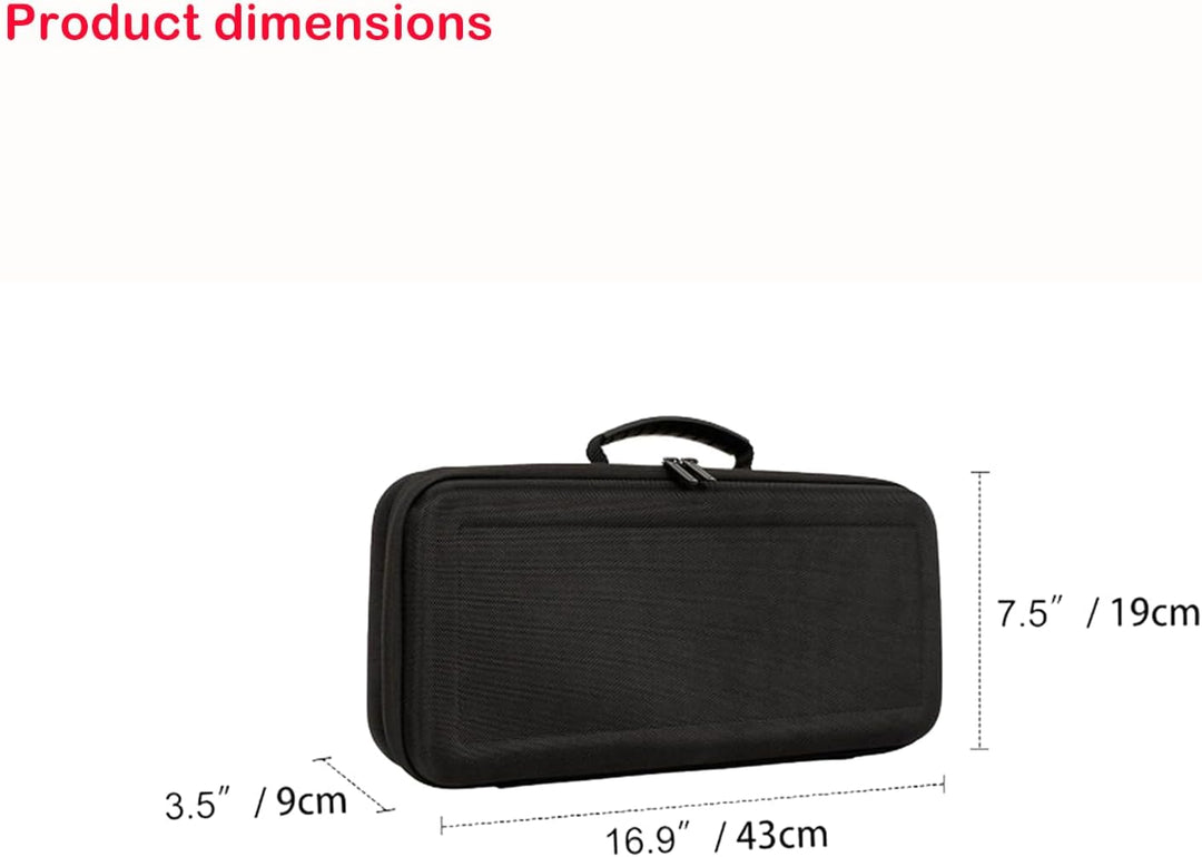 Hartschalen-Reisetasche für Dyson Airstraight HT01 Haarglätter und Netzteil wasserdichte, stossfeste