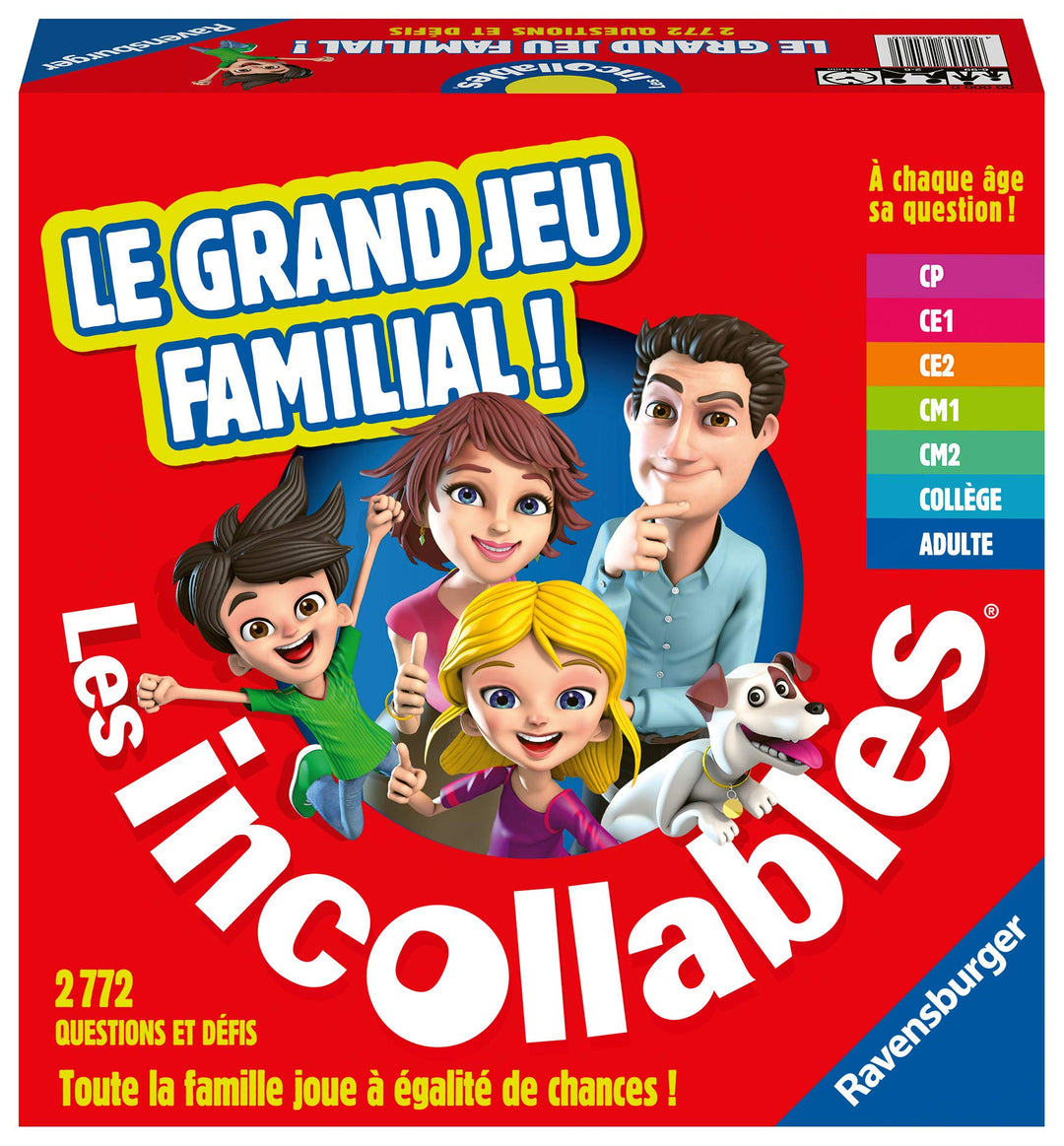 RAVENSBURGER GD JEU Familial INCOLLABLES
