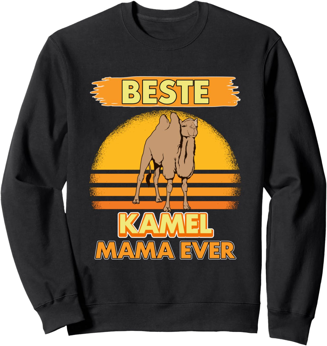 Beste Kamel Mama Ever Muttertag Kamele Sweatshirt