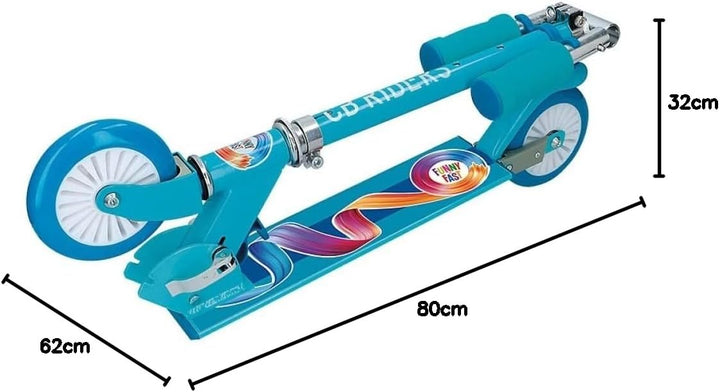 CB Riders - Tretroller für Kinder 3 Jahre klappbar Aluminium Räder 12 cm CB-Fahrer (54068), L