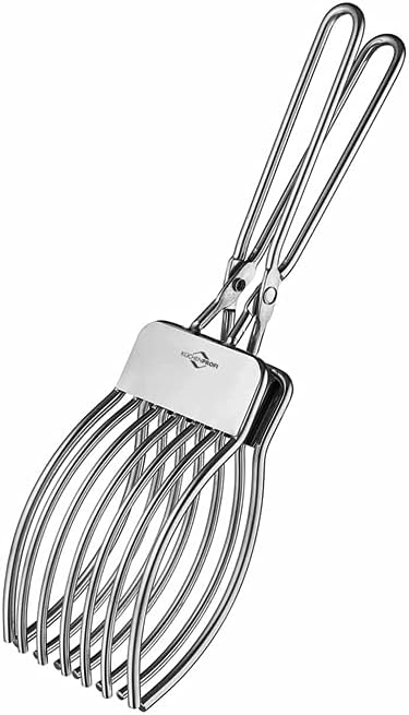 Küchenprofi Tranchierzange aus Edelstahl in der Farbe Silber, Masse: 28,2cm x 7,4cm x 5,7cm, 13 1048