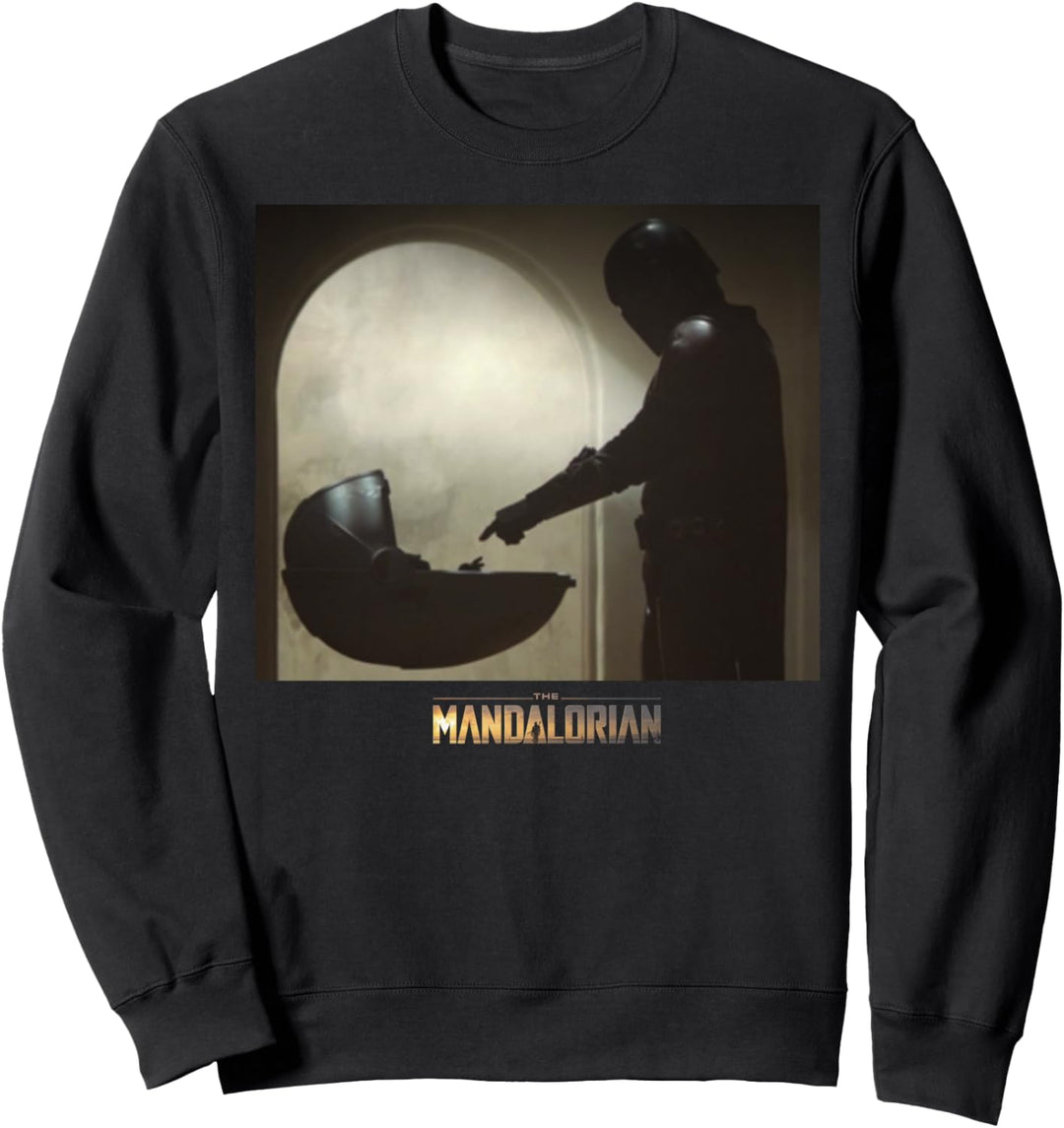 Star Wars The Mandalorian The Child Scene Logo Sweatshirt