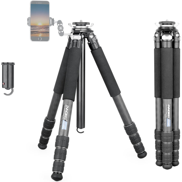 INNOREL GT324C Karbonfaser Professionelles, kompaktes, tragbares Stativ für Digitale DSLR-Kameras, s