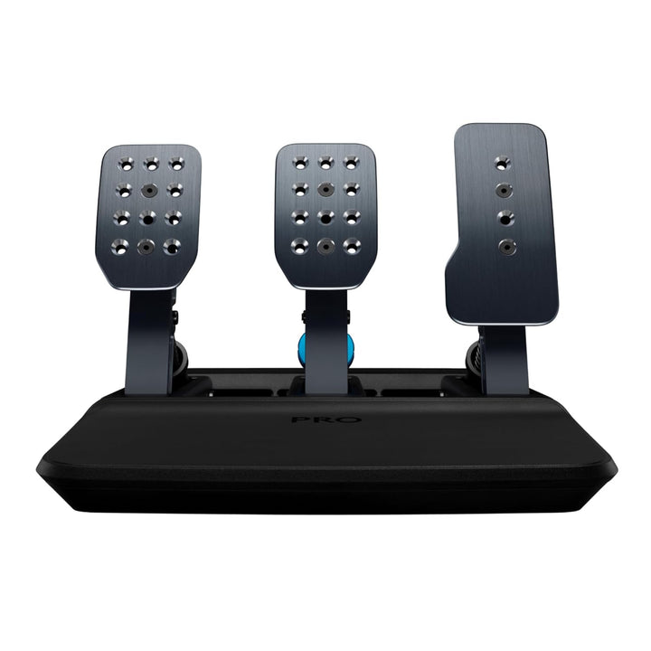 Logitech G PRO Racing Pedals – Pedale für Rennsimulationen; 100 kg Loadcell-Bremse, vollständig pers