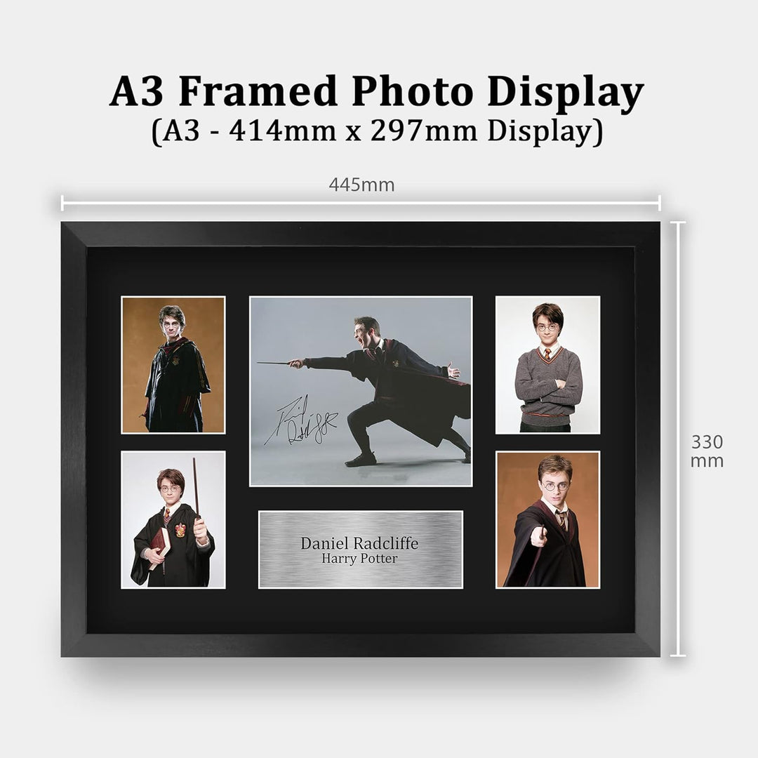 HWC Trading FR A3 Daniel Radcliffe Harry Potter Geschenke Gedruckt, Signiert Autogramm Bild Display