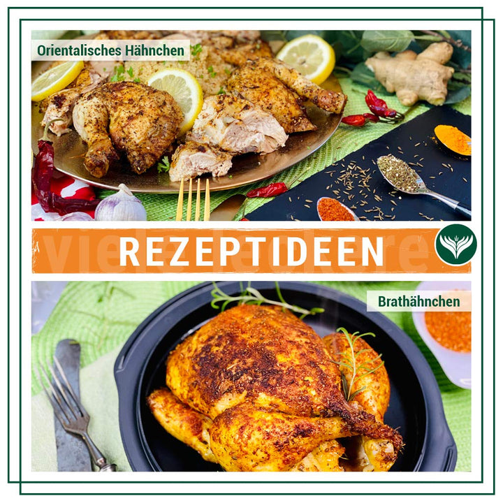 Azafran BIO Brathähnchen/Gewürzzubereitung/Hähnchen Gewürz by Mix it Easy 500g 500 g (1er Pack), 500