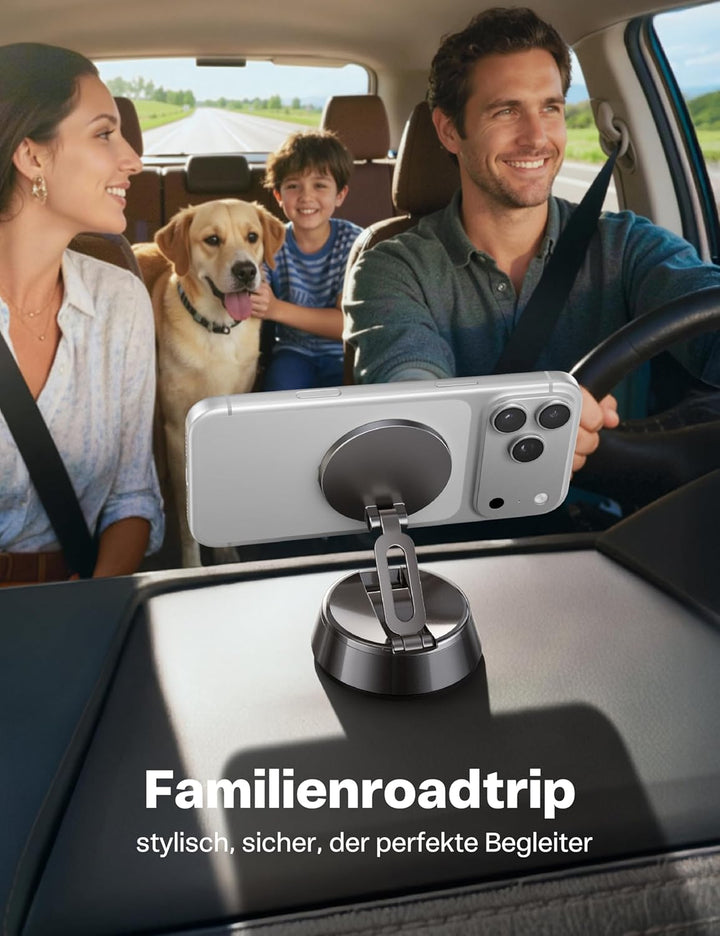 andobil 2026 Neueste Handyhalterung Auto Magnet für Magsafe Autohalterung, [20x N55 Magnete & Verbes