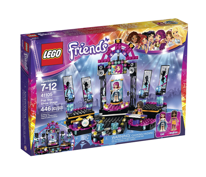 LEGO Friends 41105 Pop Star Show Stage Building Kit by LEGO