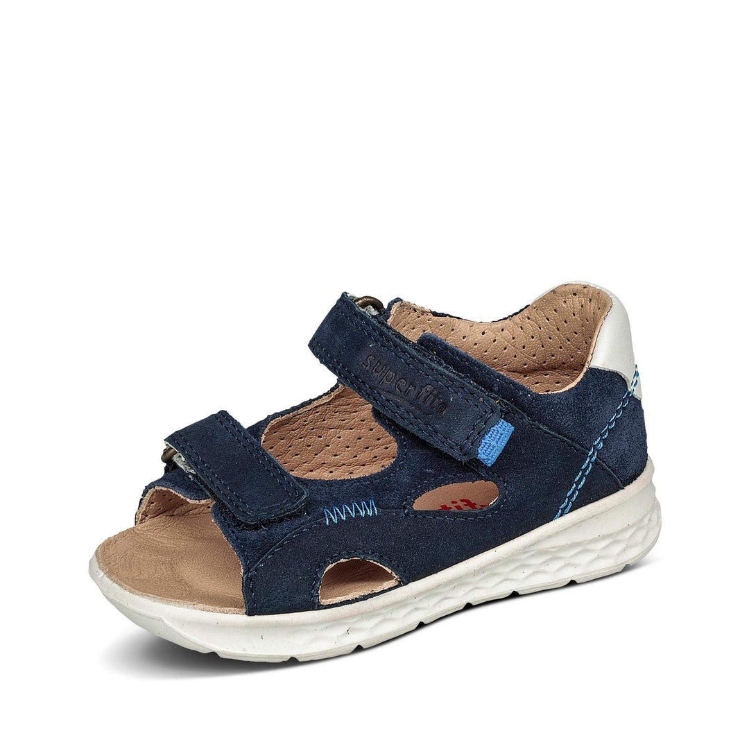 Superfit Baby Jungen Lagoon Sandale Knöchelriemen 19 EU Blau Blau 8000, 19 EU Blau Blau 8000
