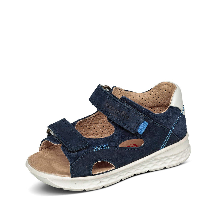 Superfit Baby Jungen Lagoon Sandale Knöchelriemen 19 EU Blau Blau 8000, 19 EU Blau Blau 8000
