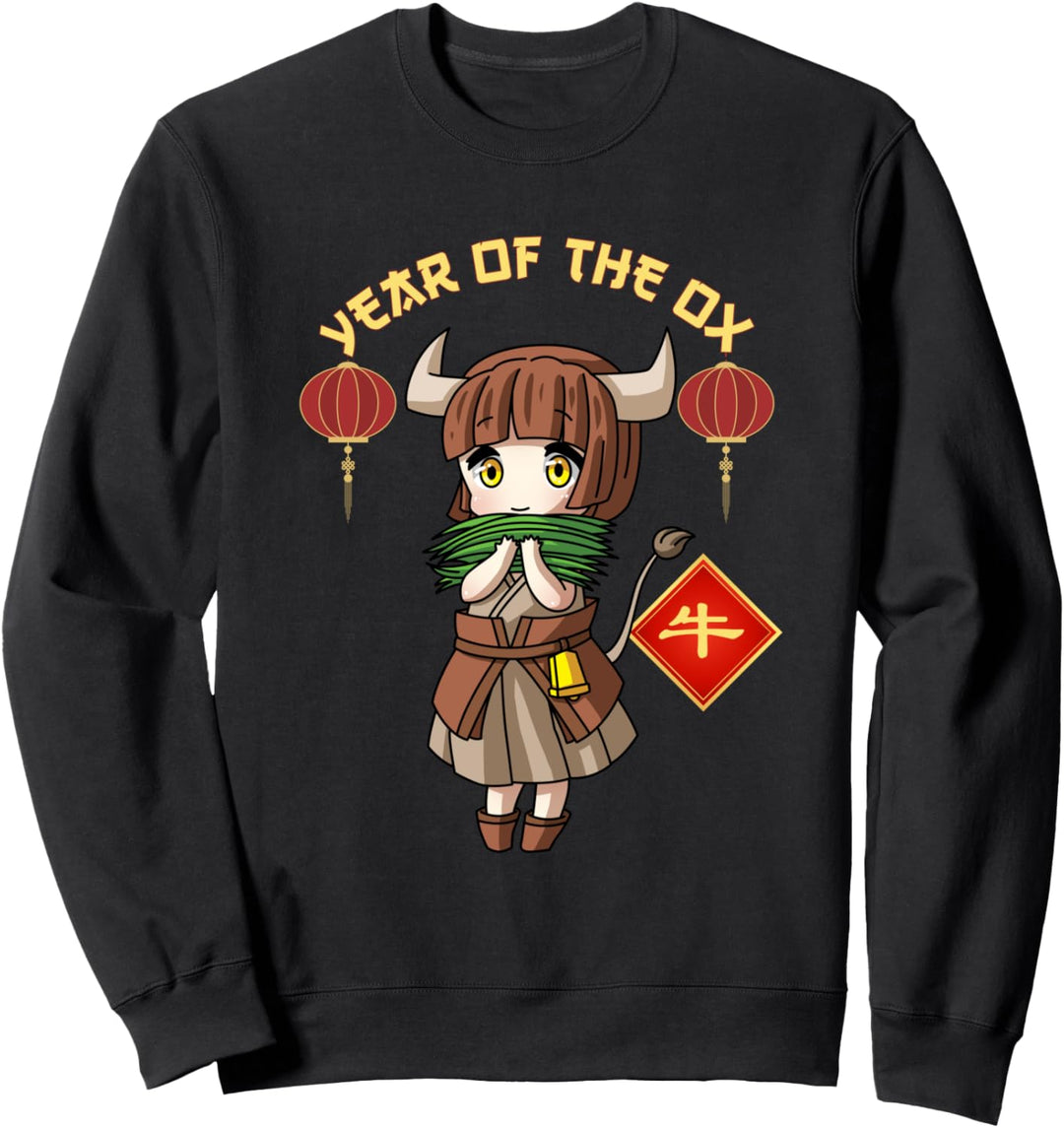 Jahr des Ochsen, Chinesisches Tierkreiszeichen Sweatshirt