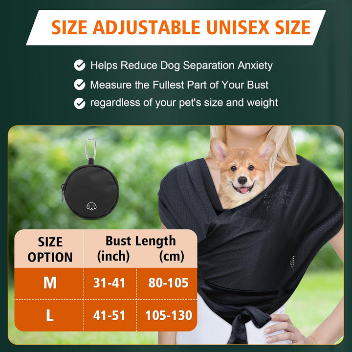 Hundetragetasche,Freisprech Hundetasche,Vordere Hundetasche für Kleine Hunde,Katzentasche,Doppeltes