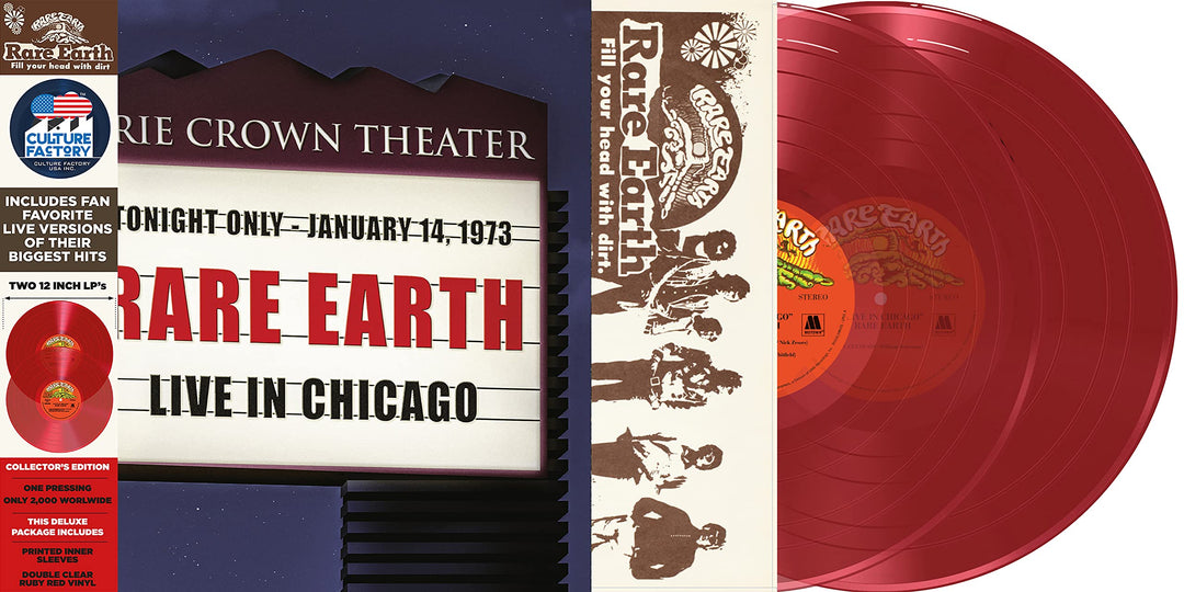 Live in Chicago, Vinyl