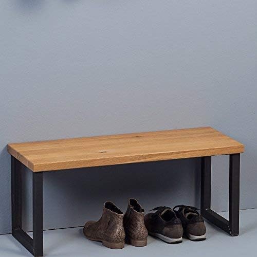 M2 Kollektion 802022 Sitzbank, Holz, wildeiche, 80 x 30 x 40 cm, 80 x 30 x 40 cm