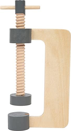 small foot Werkzeugkasten 2in1 "Miniwob" aus Holz, auch als Werkbank nutzbar, mit Kinderwerkzeugen,