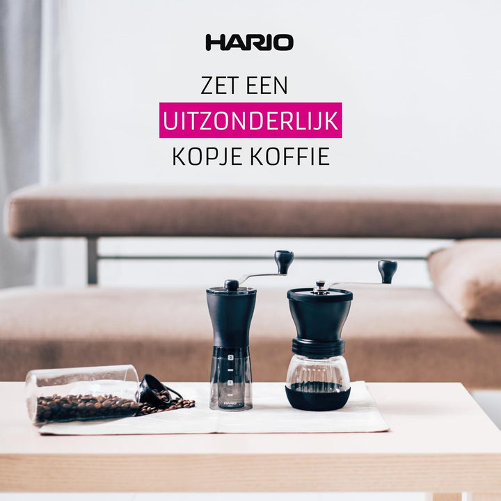 Hario Mini Mühle Slim Plus Schwarz Mini Slim Schwarz
