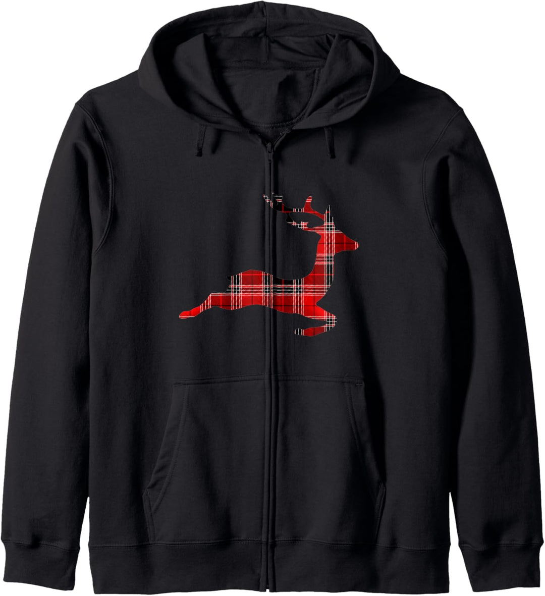 Rentier ein Geschenk für Weihnachten Kapuzenjacke