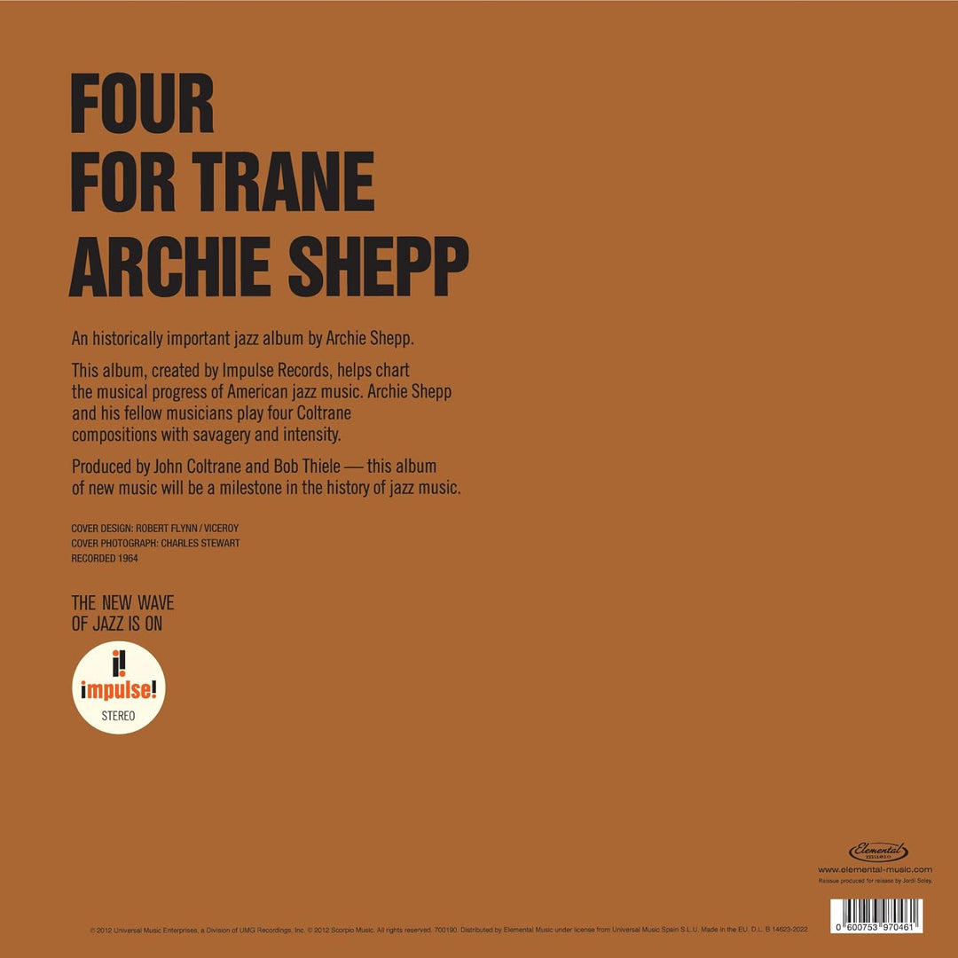 Four for Trane, Vinyl