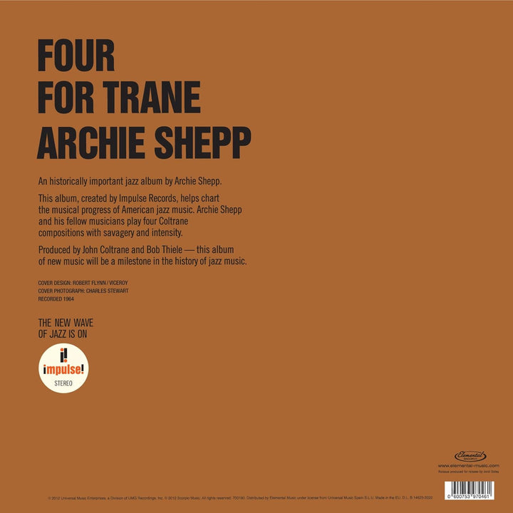 Four for Trane, Vinyl