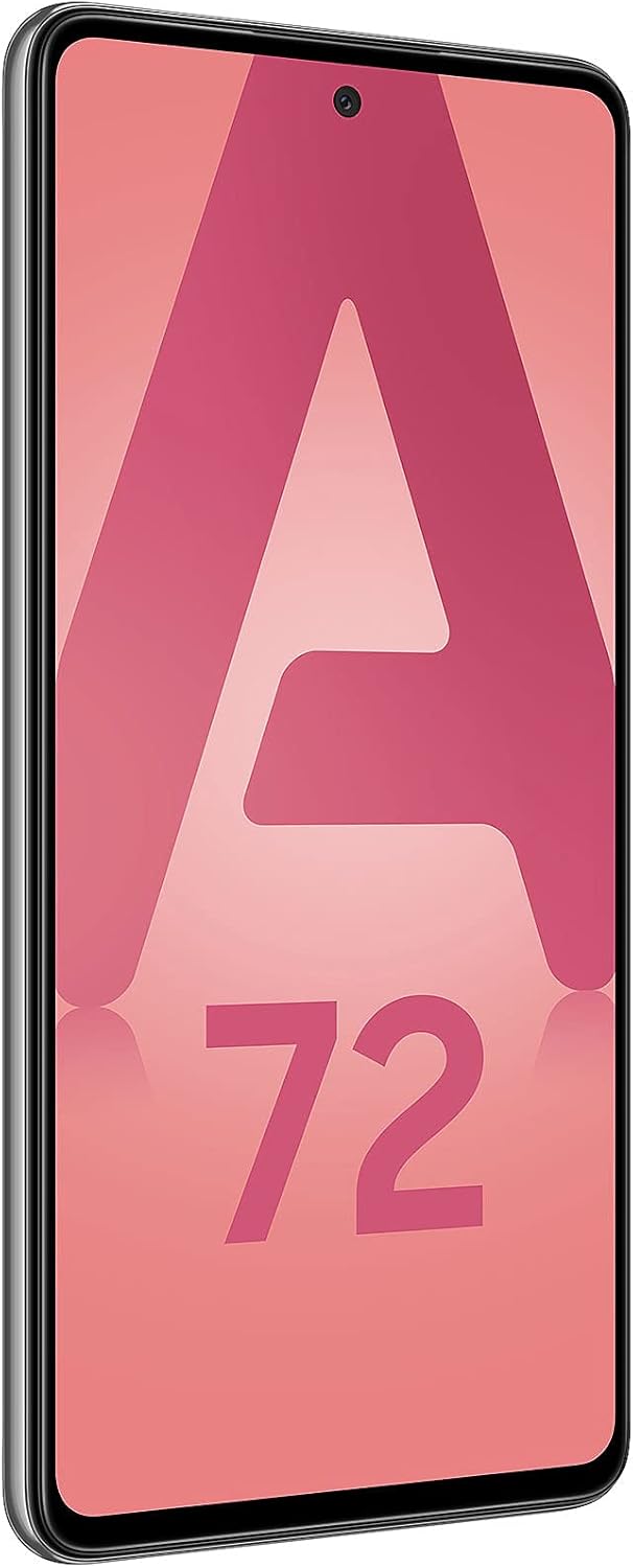Samsung Galaxy A72 - Smartphone 128GB, 6GB RAM, Dual SIM, Black Alle Träger Black 128 GB, Alle Träge