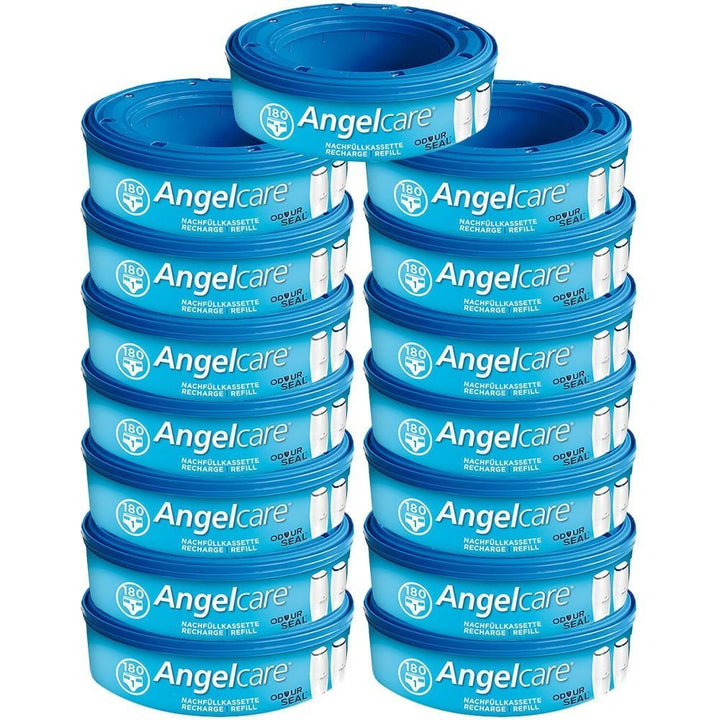 Angelcare Windeleimer Nachfüllpack Plus 15er Pack Lot de 15, Lot de 15