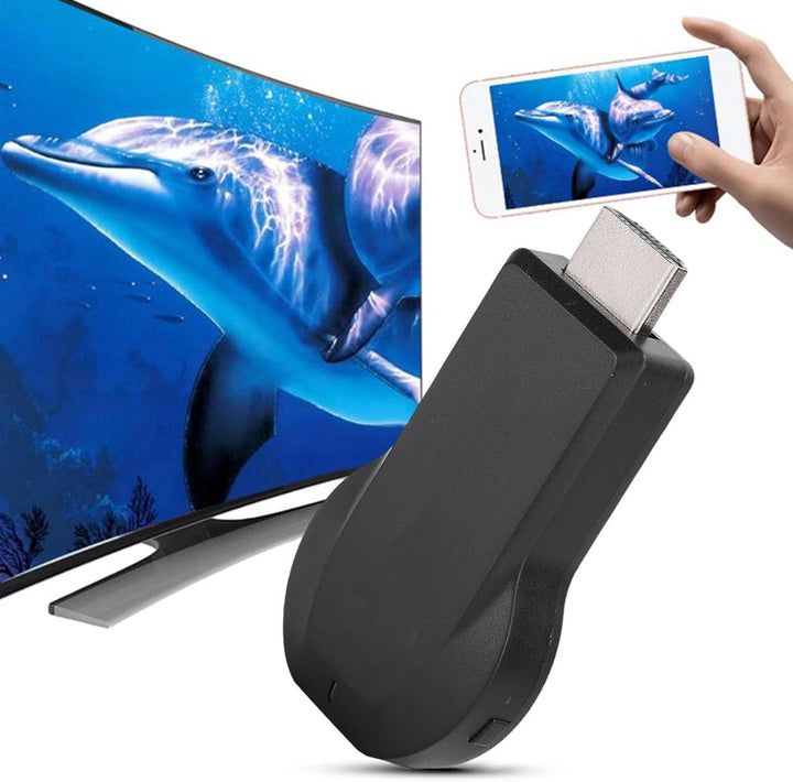 Drahtloser WiFi Display Dongle, Wireless HDMI Adapter Dongle 2,4 GHz Drahtloser Display-Adapter 1080