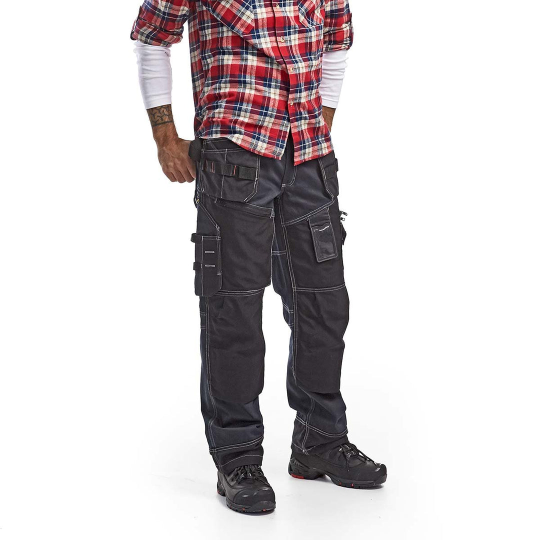 Blåkläder 15001140 Werker Hosen X1500, Marineblau / Schwarz, C44, C44