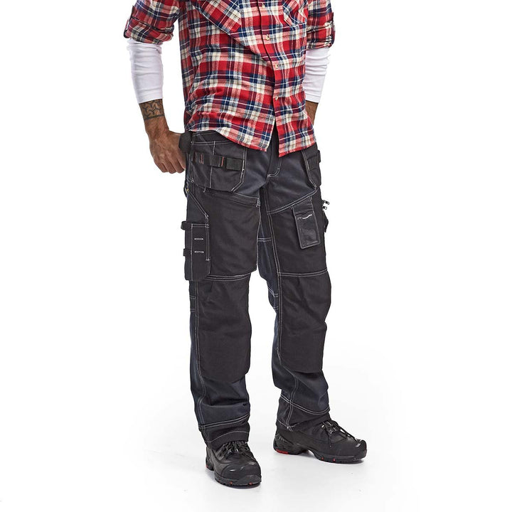 Blåkläder 15001140 Werker Hosen X1500, Marineblau / Schwarz, C44, C44