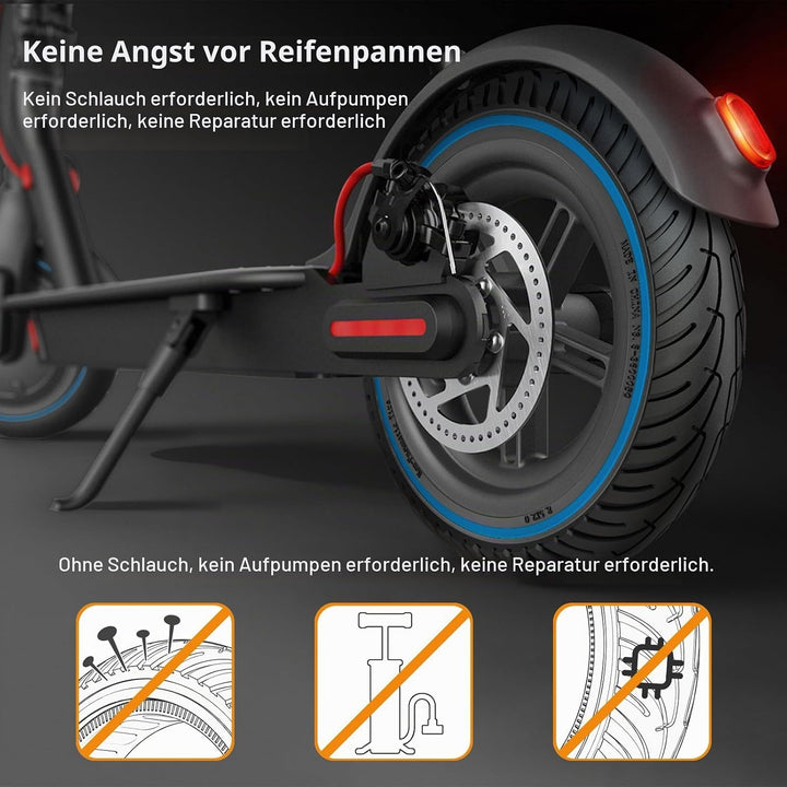 Amitor E Scooter Reifen 8 1/2 x2 Wabenreifen Vorne Oder Hinten Ersatzreifen Reifen 8,5 Zoll Scooter