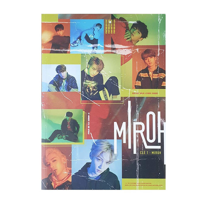 STRAY KIDS 4th Mini CLE 1 : Miroh Album Standard (Miroh Version) CD+Photobook+3 QR Photocards+(Extra