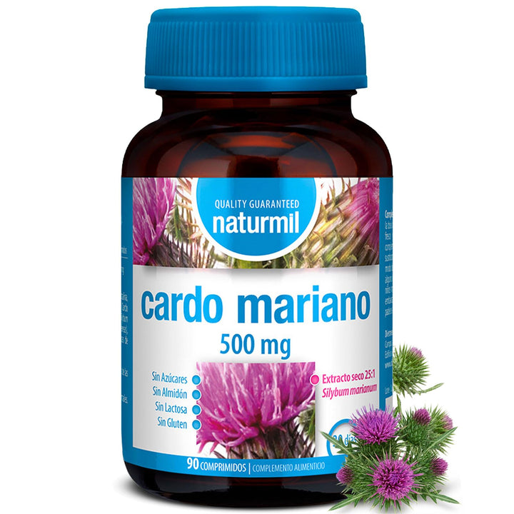 Naturmil Cardo Mariano 500 Mg 90 Comp