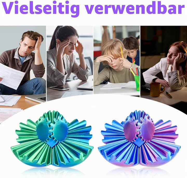 Gear Ball 3D gedrucktes Fidget Spielzeug Drehbare Zahnradkugel Stressabbau Schreibtischspielzeug Erw