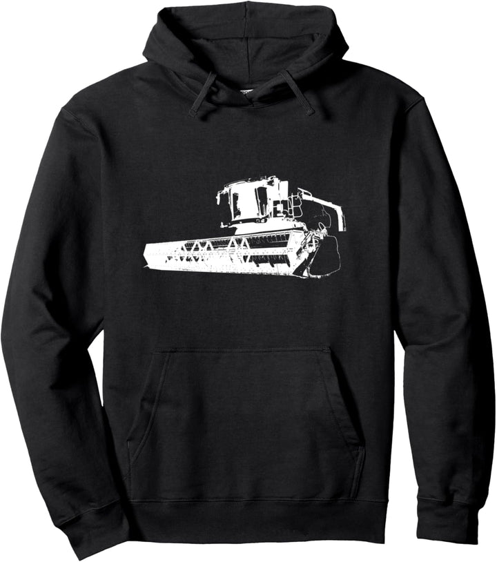 Mähdrescher Getreide dreschen Landwirt Bauer Landwirtschaft Pullover Hoodie