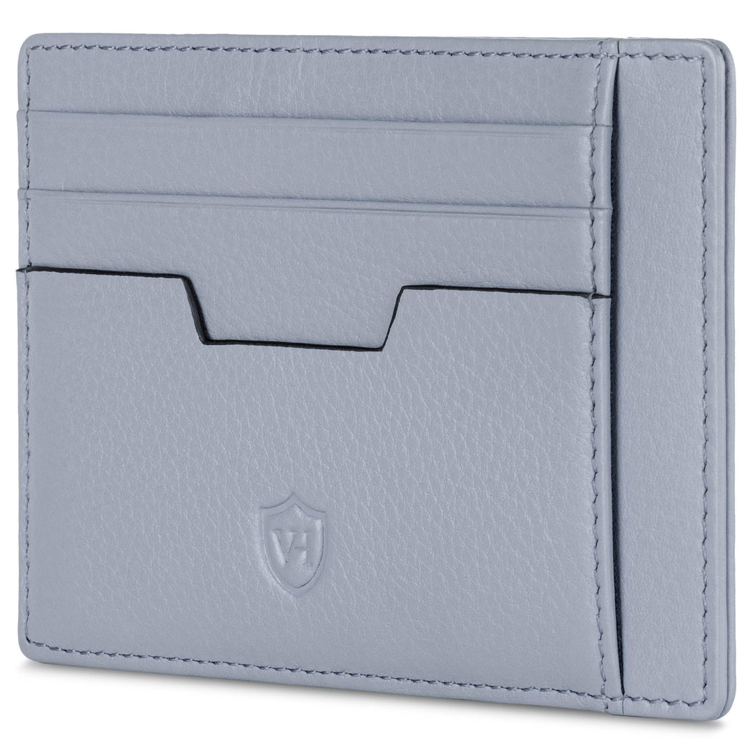 VON HEESEN® Echtleder RFID Kartenetui aus Nappa-Leder - 9 Fächer - Querformat Kreditkartenetui für D
