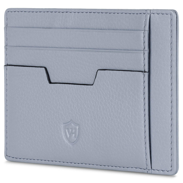 VON HEESEN® Echtleder RFID Kartenetui aus Nappa-Leder - 9 Fächer - Querformat Kreditkartenetui für D