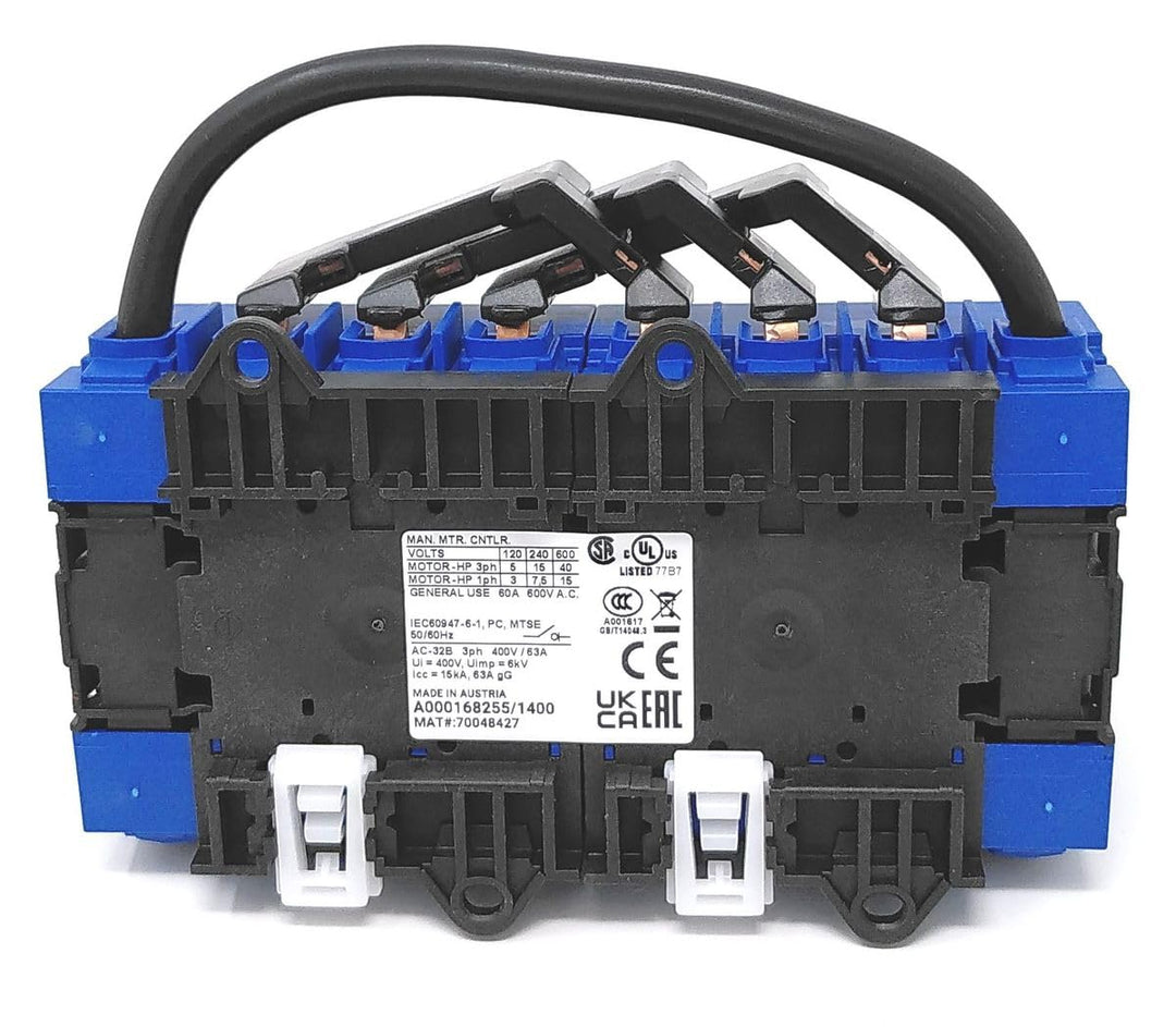 Kraus & Naimer KA63B T904 VE2 +F437 Umschalter 4-polig 63A mit Stellung Netz 0 Notstrom Schnappbefes
