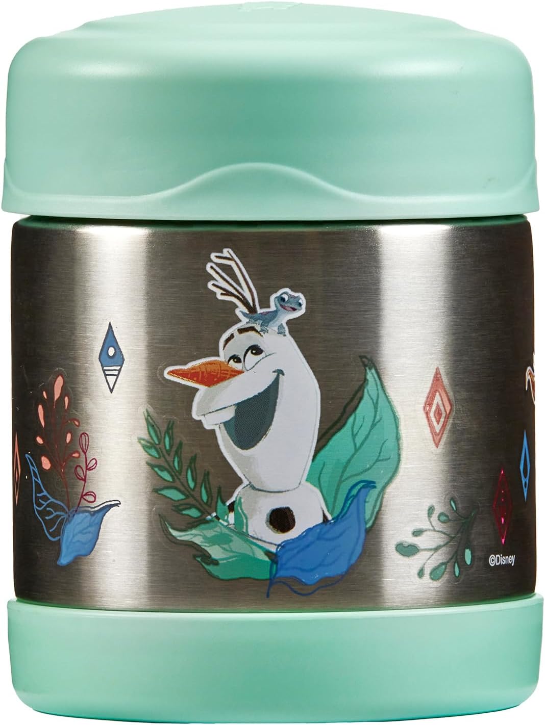 Thermos kids FUNTAINER Thermobehälter für Essen 300ml, Disney Frozen II Anna Elsa - Edelstahl, absol