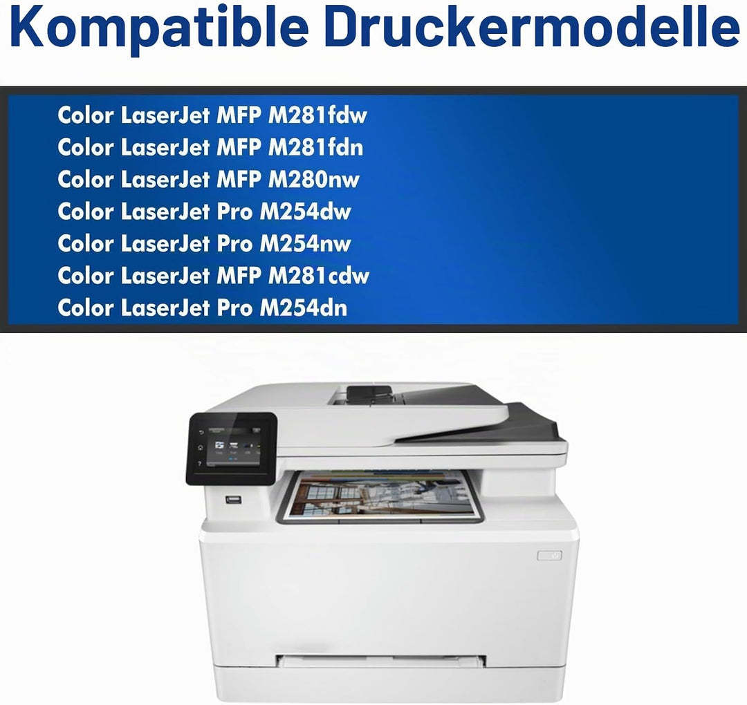 203X 203A M281fdw Toner Kompatibel f ü r HP 203X 203A Toner Set f ü r r HP Color LaserJet Pro MFP M2