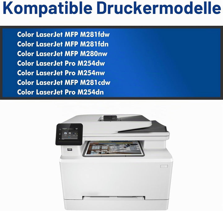 203X 203A M281fdw Toner Kompatibel f ü r HP 203X 203A Toner Set f ü r r HP Color LaserJet Pro MFP M2