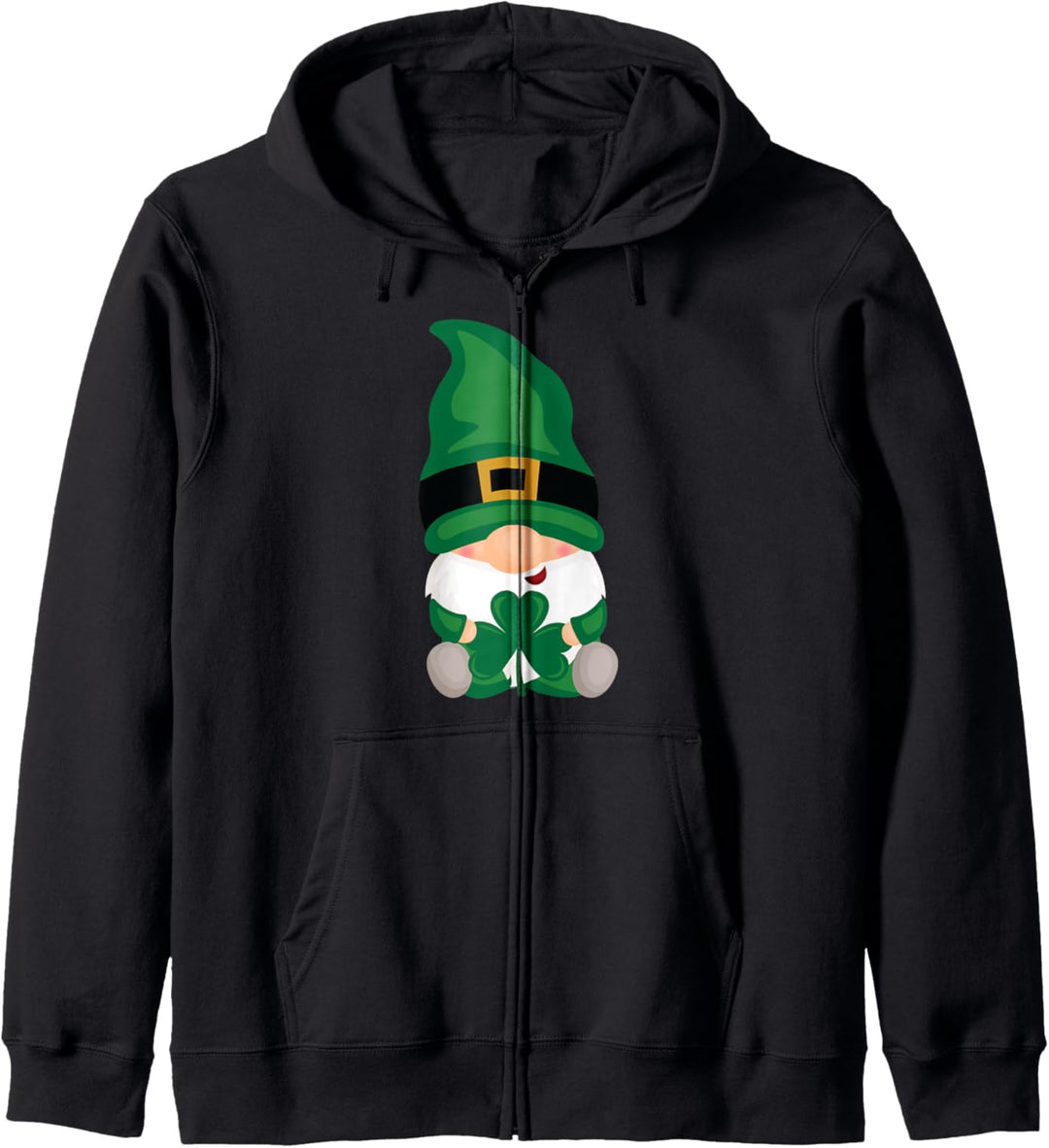 Good Luck Troll St. Patrick's Day Kleeblatt Kapuzenjacke