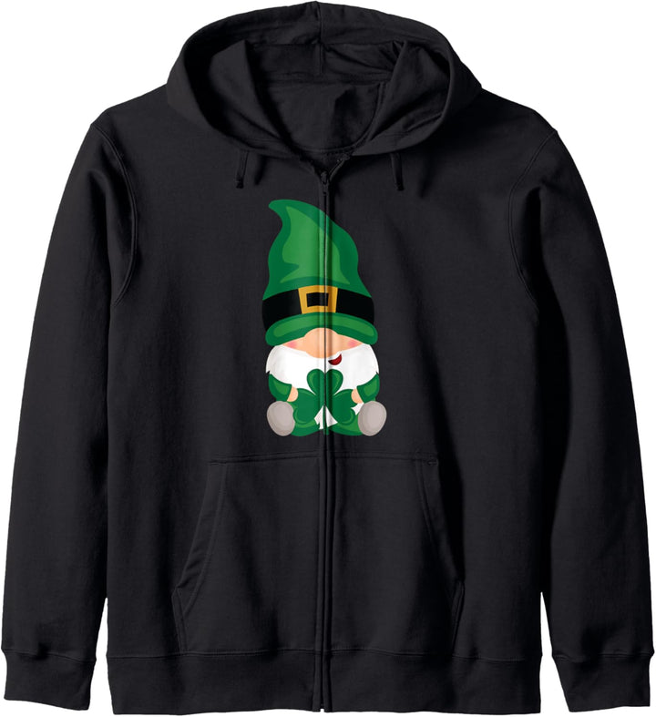 Good Luck Troll St. Patrick's Day Kleeblatt Kapuzenjacke