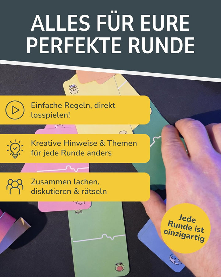 HeidelBär Games ito - Kommunikativer Partyspiel-Hit aus Japan - Kooperatives Gesellschaftsspiel zum