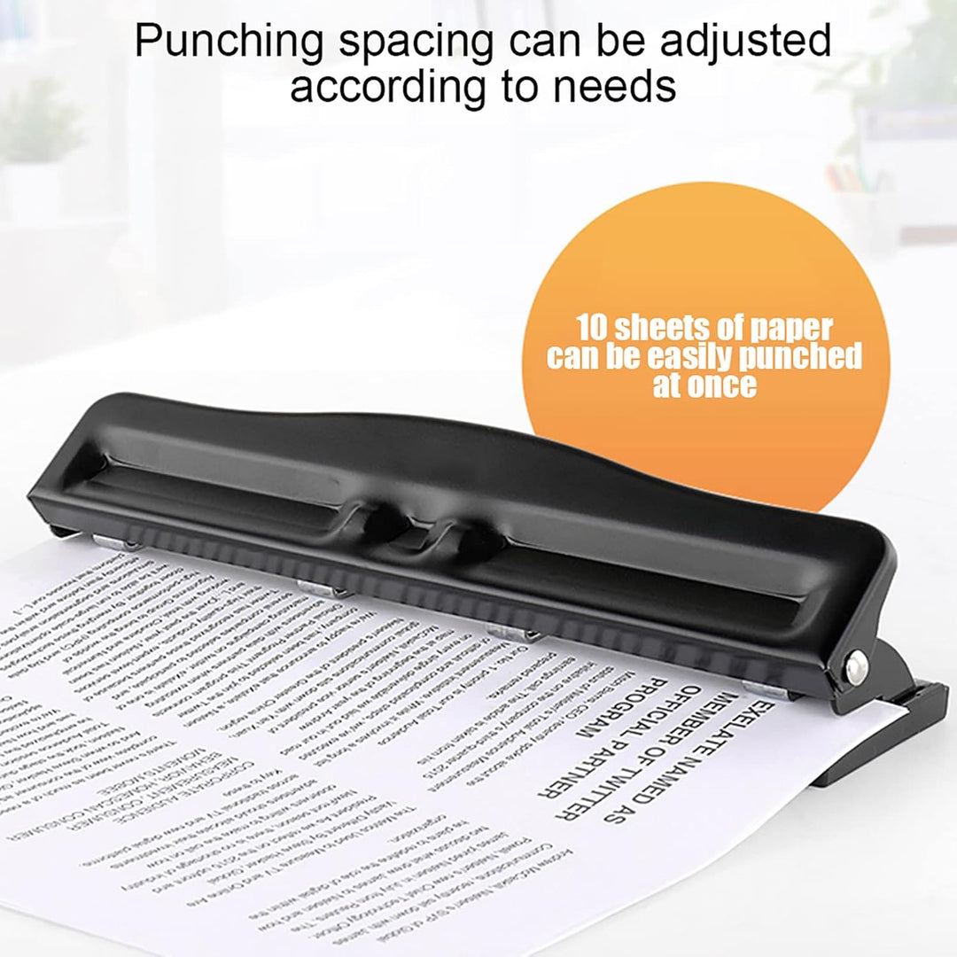 Universal Hole Adjustable Punch Paper Hole Punching Hole Punching Desktop Hole Puncher DIY handgemac