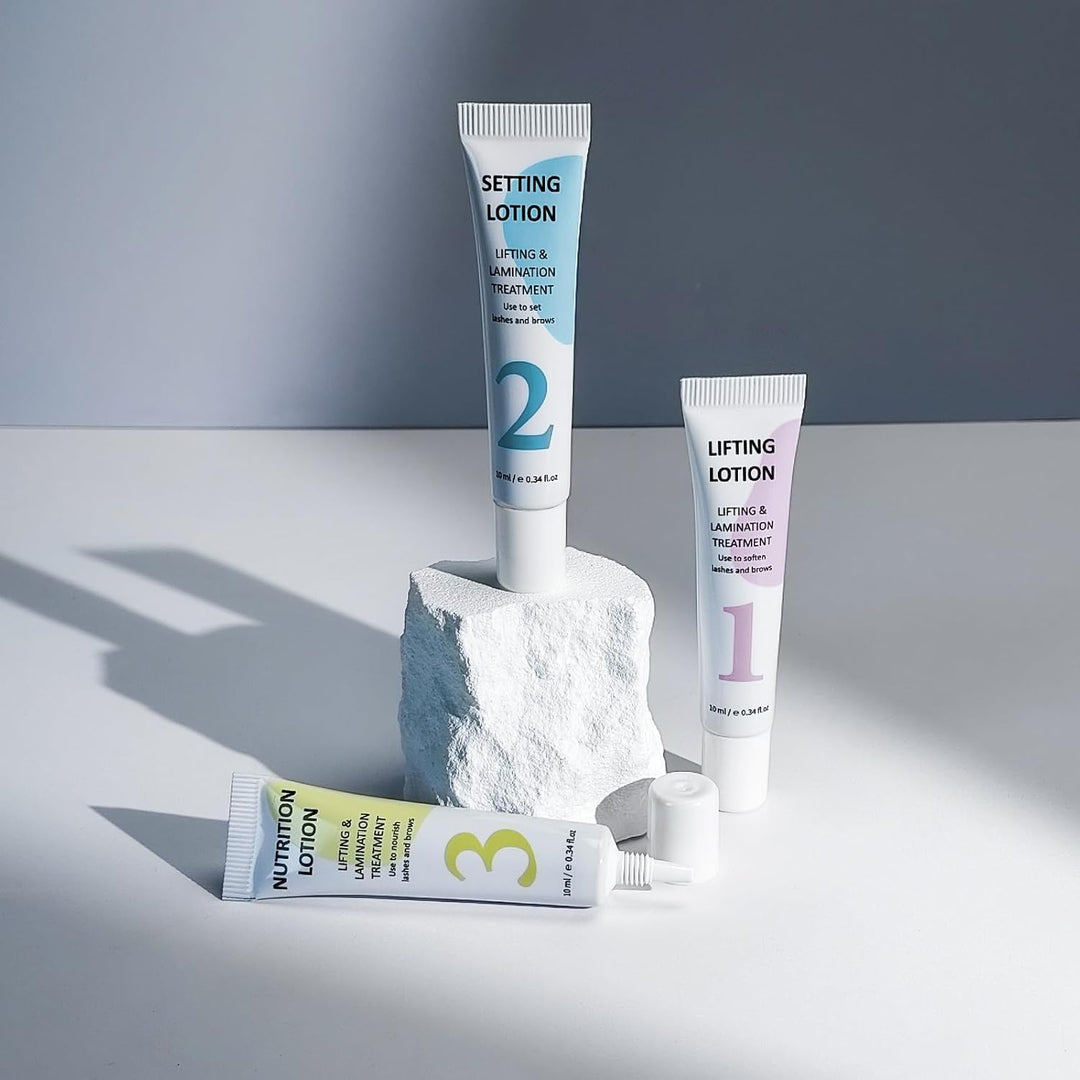 Libeauty Lash Lifting Set & Wimpernlifting Set – Augenbrauen Lifting & Wimpernlifting – Tubendesign