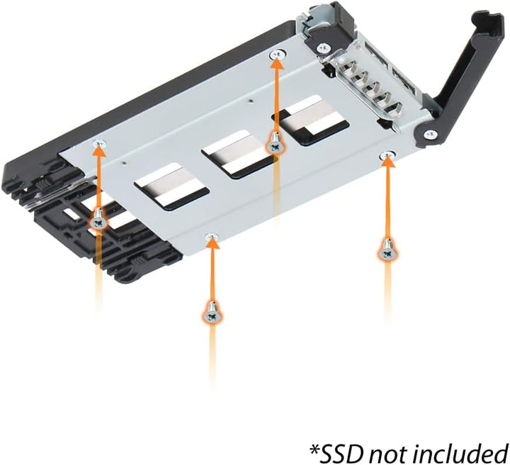 ICY DOCK Extra-Tray/Einschub für ToughArmor MB83x Serie - ToughArmor MB834TP-B Vassoio per MB833/MB8