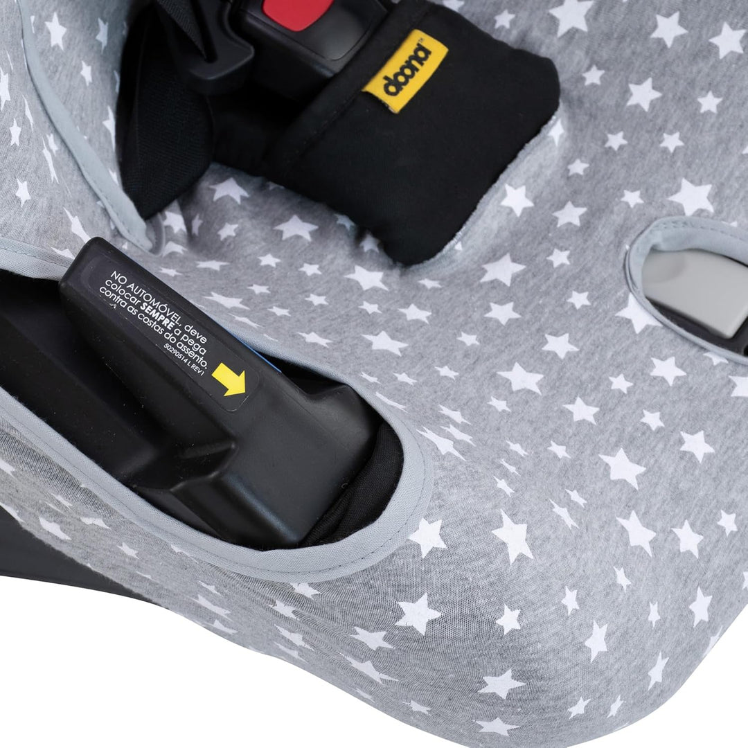 JYOKO KIDS Bezug für Autositz und Kinderwagen, kompatibel mit Doona, aus 100% Baumwolle (Sitzbezug,