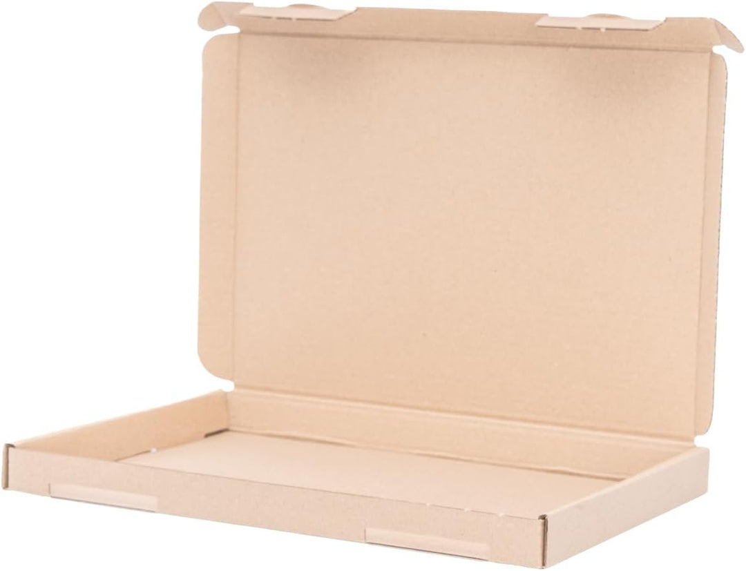 500 x Grossbriefkartons 230 x 160 x 20 mm Braun - Marken-Qualität von OfficeKing®