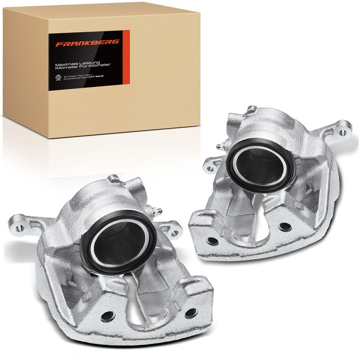 Frankberg 2x Bremssattel Bremszange Vorne Kompatibel mit A-Klasse W176 2012-2018 B-Klasse W242 W246